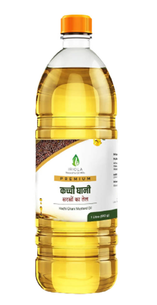 Iriola Nayesha Mills Premium Kachi Ghani Mustard Oil | Grocsy