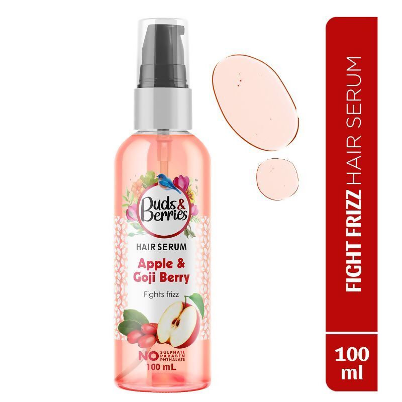 Buds & Berries Apple & Gojiberry Hair Serum | Grocsy