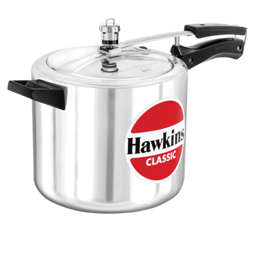 Hawkins Classic Pressure Cooker 6.5 Litre - Silver (CL65) | Grocsy
