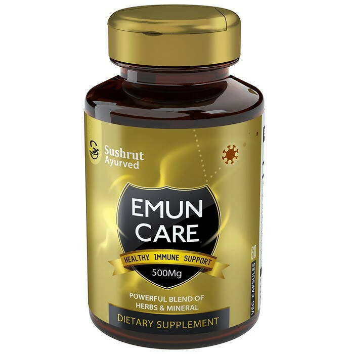 Sushrut Ayurved Emun Care Veg Capsules | Grocsy