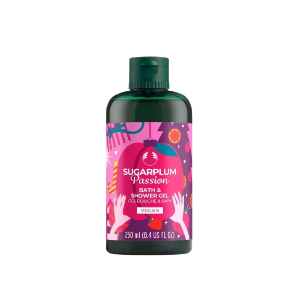 The Body Shop Sugarplum Passion Bath & Shower Gel | Grocsy
