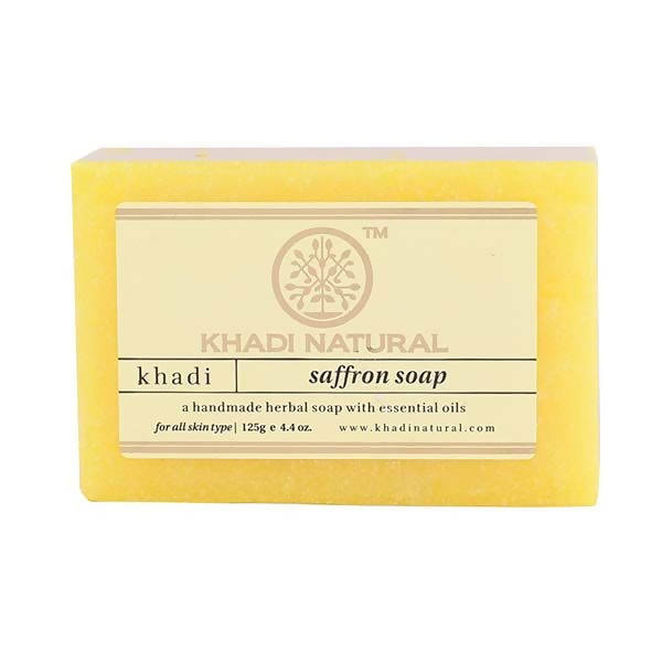 Khadi Natural Herbal Saffron Soap | Grocsy