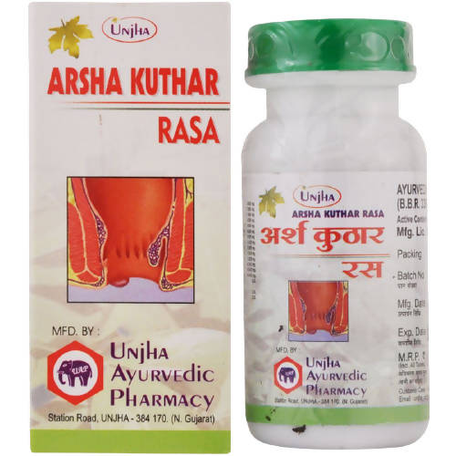 Unjha Arsha Kuthar Rasa Tablets | Grocsy