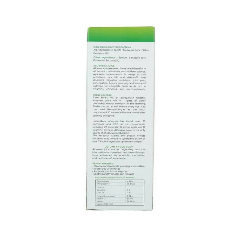 Baidyanath Jhansi Aloevera Juice | Grocsy