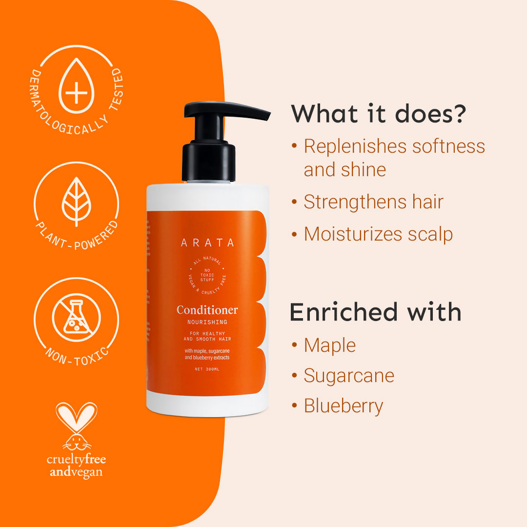 Arata Paraben & Silicon Free Hair Conditioner | Grocsy