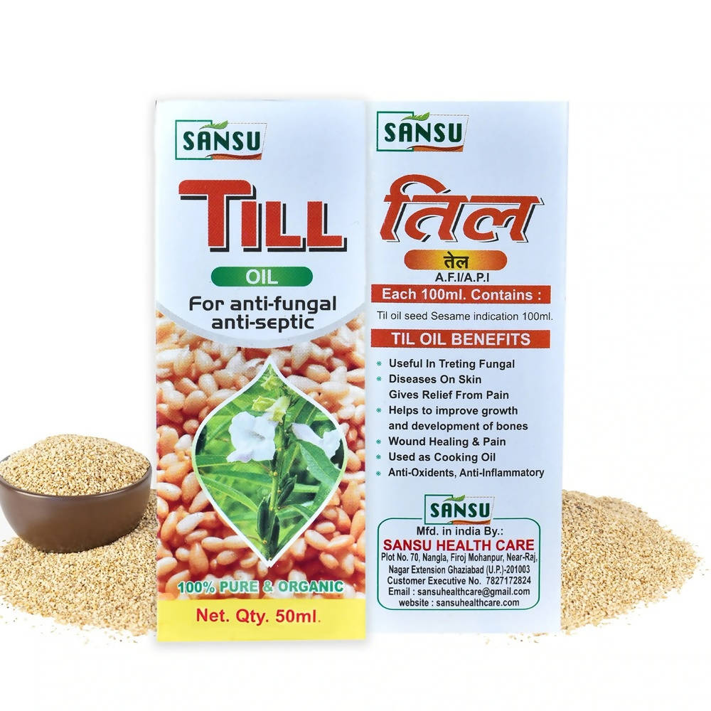 Sansu Organic Til Oil | Grocsy