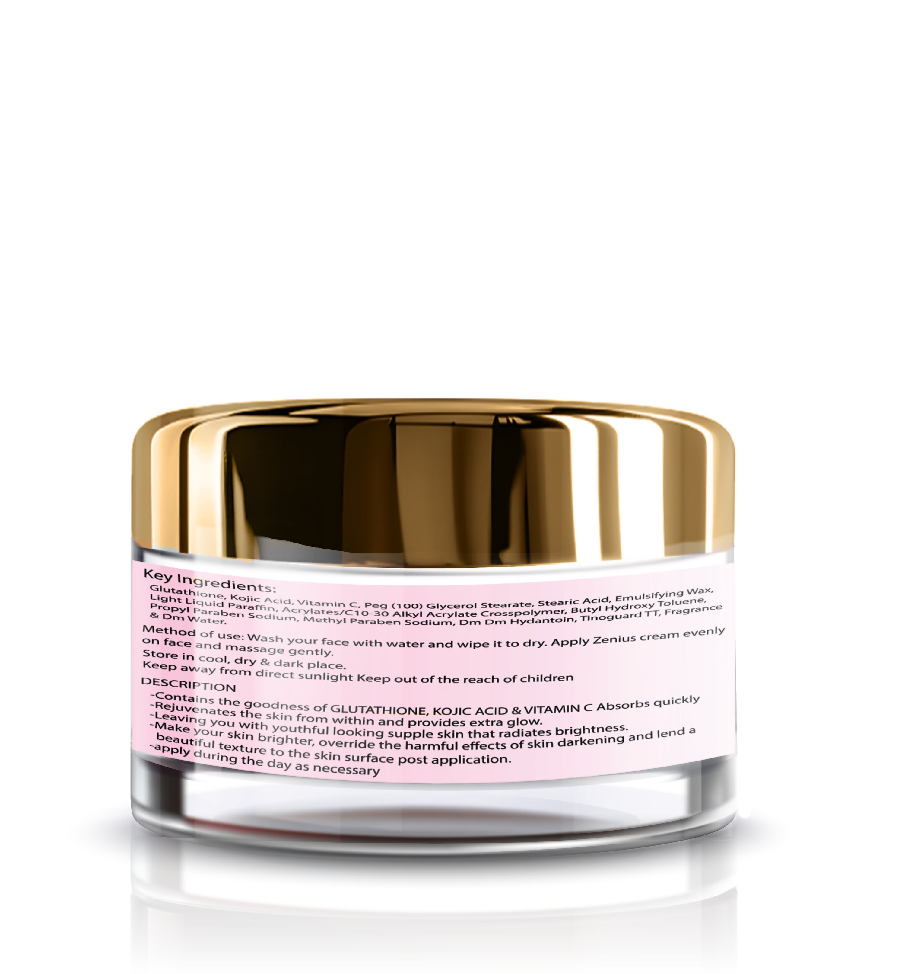 Zenius Whitening Cream for Skin Whitening and Lightening | Grocsy