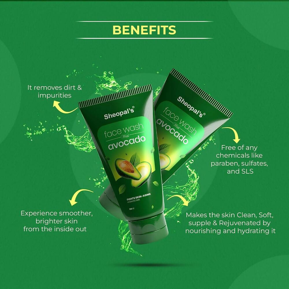 Sheopal's Avocado Face Wash | Grocsy