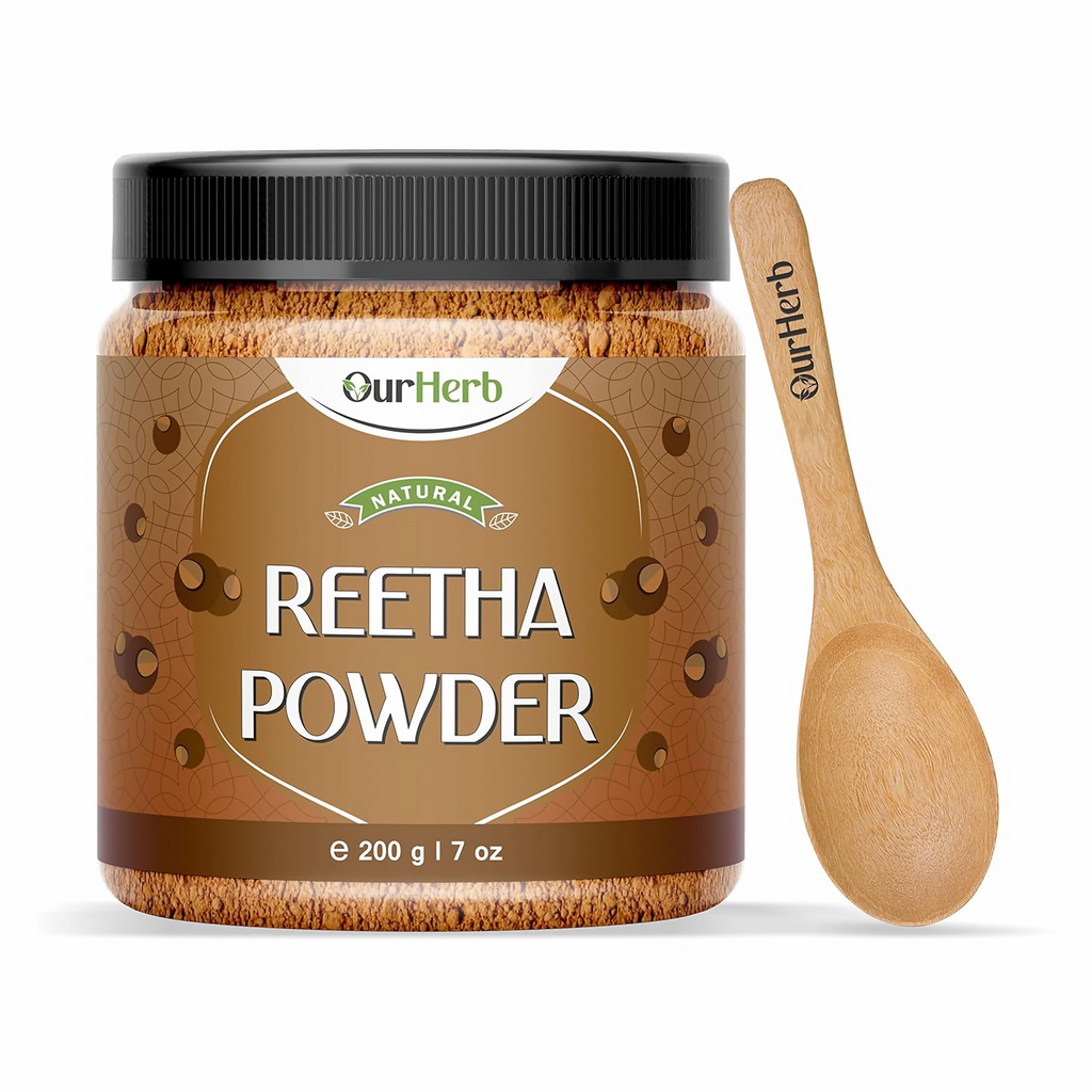OurHerb Pure & Natural Reetha Powder For Hair Care | Grocsy