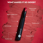 Sugar Cosmetics Matte Attack Lipstick, Transferproof & Smudgeproof - Plums N Roses | Grocsy