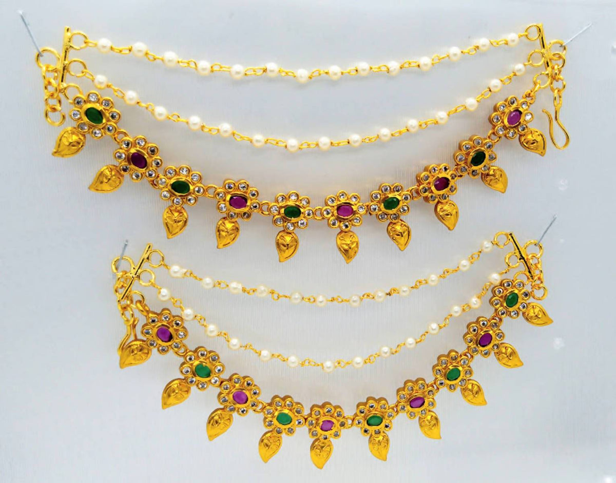 Multicolor Ear Side Chain Set | Grocsy