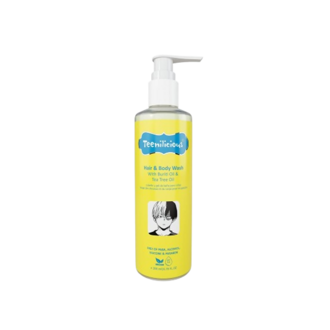 Teenilicious Hair & Body Wash With Buriti Oil & Tea Tree Oil | Grocsy