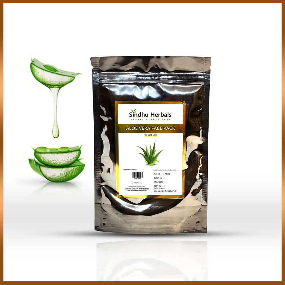 Sindhu Herbals Aloe Vera Face Pack | Grocsy