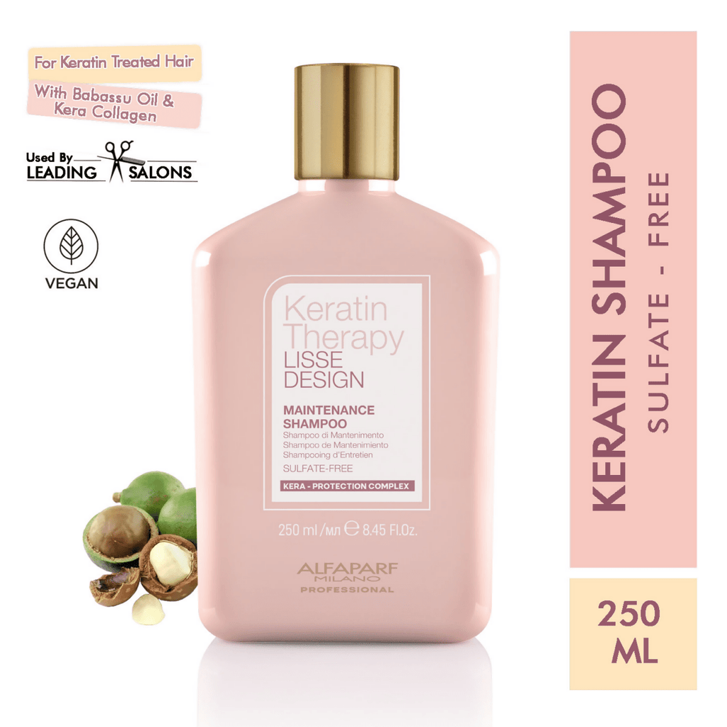 Alfaparf Milano Keratin Therapy Maintenance Shampoo With Babbasu Oil | Grocsy