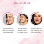Wow Skin Science Super Light Rose Aloe Gel Moisturizer | Grocsy