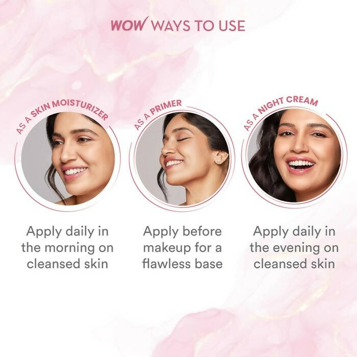 Wow Skin Science Super Light Rose Aloe Gel Moisturizer | Grocsy