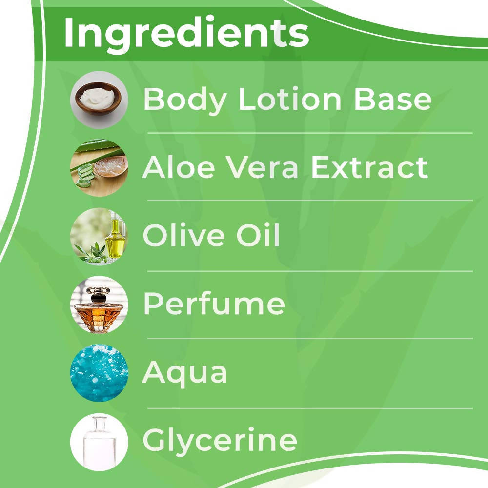 Krishna's Herbal & Ayurveda Body Lotion With Olive Oil Aloe Vera | Grocsy