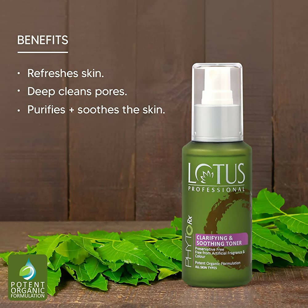Lotus Professional PhytoRx Clarifying & Soothing Daily Toner | Grocsy