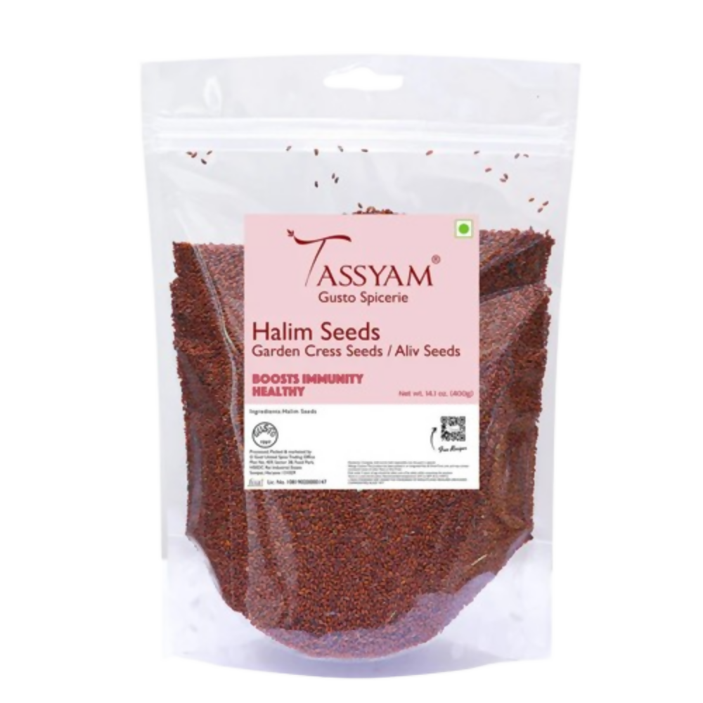 Tassyam Organics Premium Sorted Halim Seeds | Grocsy