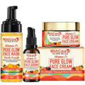 Wishcare Pure Glow Vitamin C Face Kit - For Bright & Young Skin With Hyaluronic Acid & Niacinamide | Grocsy
