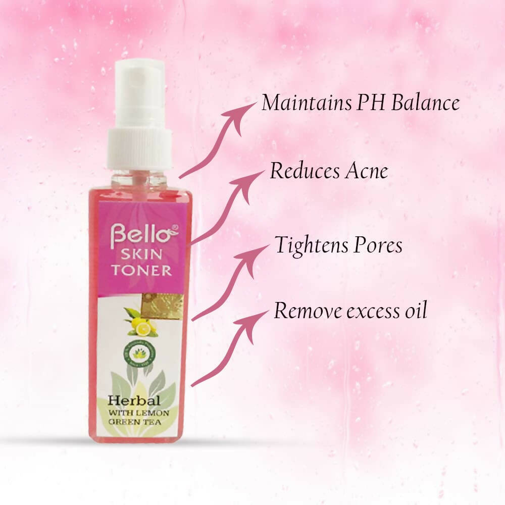 Bello Herbals Skin Toner for Glowing Skin | Grocsy