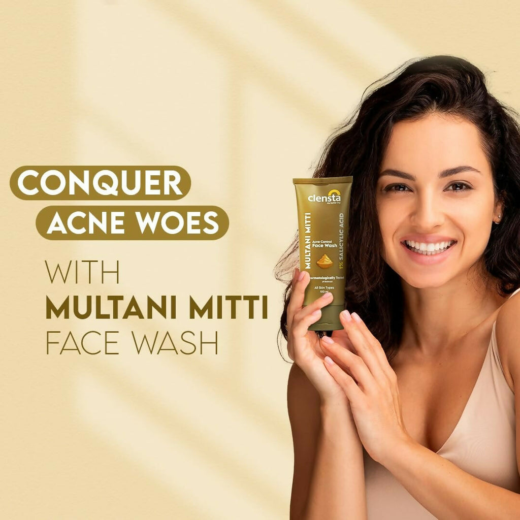Clensta Multani Mitti Face Wash | Grocsy