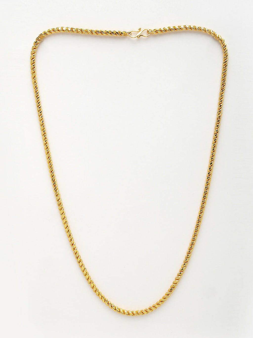 NVR Men's Gold-Polished Stainless Steel Chain | Grocsy