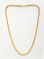 NVR Men's Gold-Polished Stainless Steel Chain | Grocsy