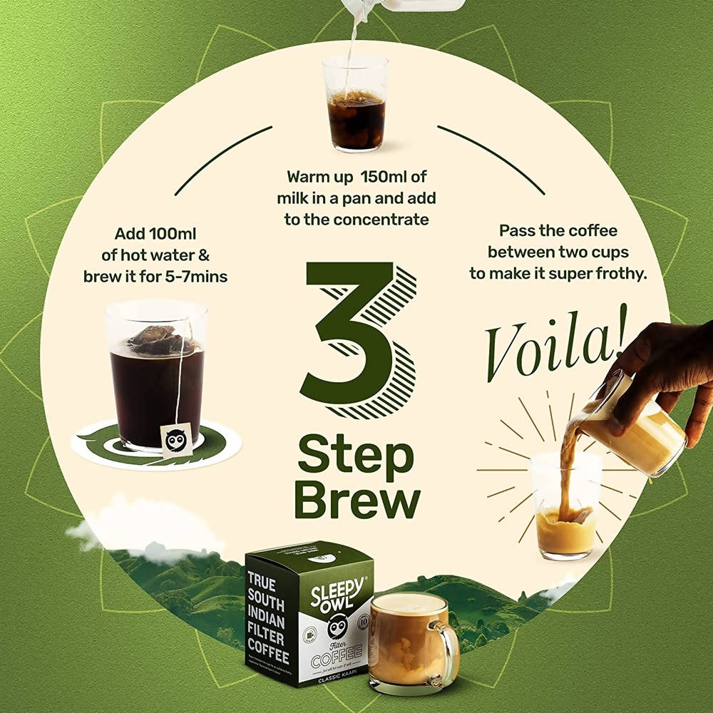 Sleepy Owl Filter Classic Kaapi Coffee | Grocsy