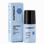 Cureskin Hydration Gel with Hyaluronic Acid, Aquaxyl, Aloe | Grocsy