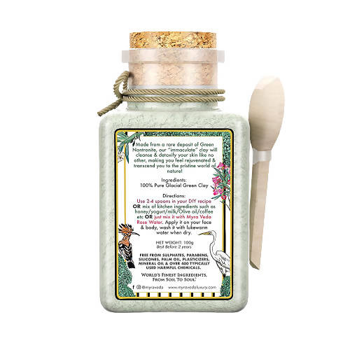 Myra Veda Glacial Green Clay From New Zealand | Grocsy