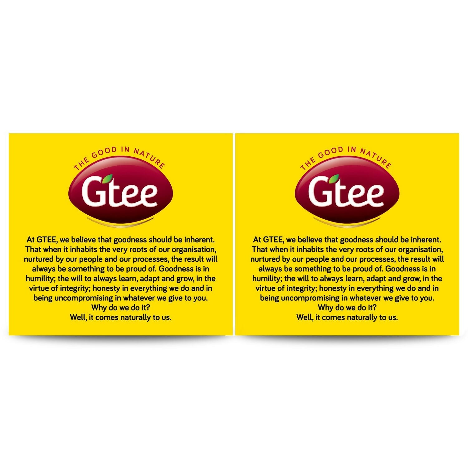 Gtee Green Tea Bags - Lemon & Ginger | Grocsy