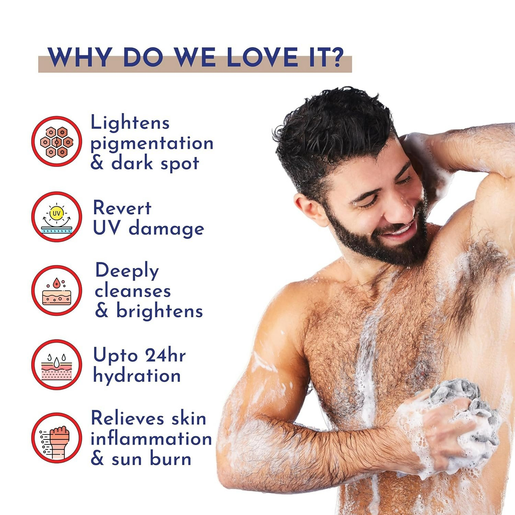 Mannlich Multivitamin De-Tan & Detox Body Wash | Grocsy