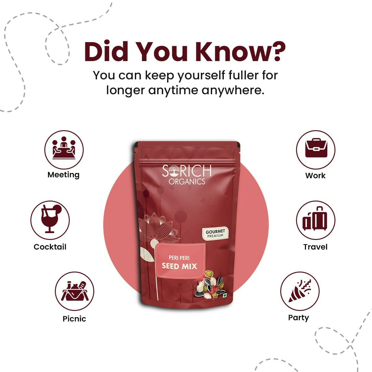 Sorich Organics Peri Peri Seed Mix | Grocsy