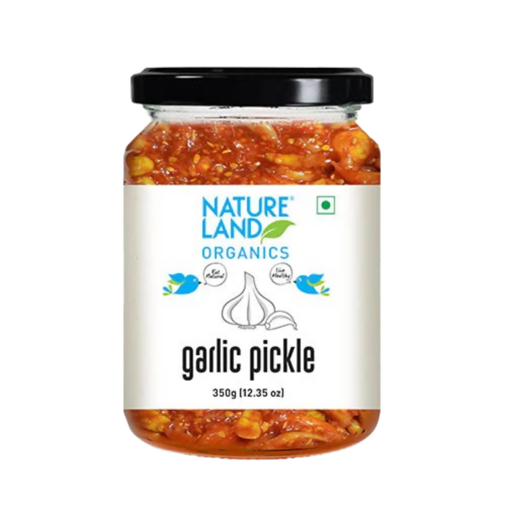 Nature Land Organics Garlic Pickle | Grocsy