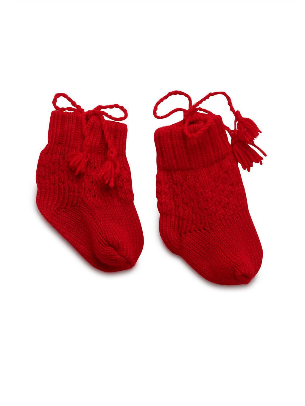 Chutput Kids Cute Red Coloured Solid Pullover Sweater | Grocsy