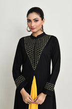 Joban Fashion Black Rayon Tunic | Grocsy
