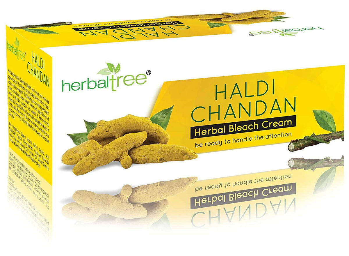 Herbal Tree Haldi Chandan Herbal Bleach Cream | Grocsy