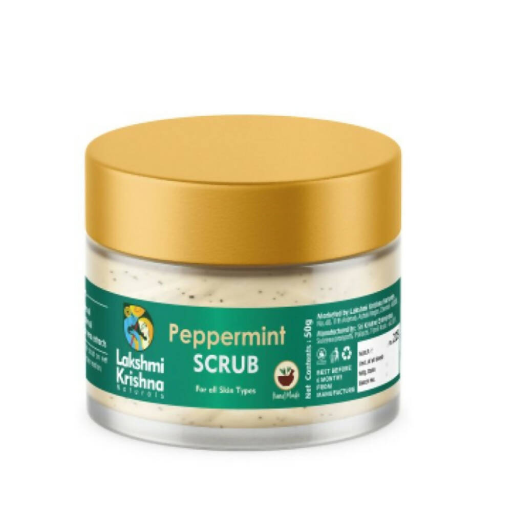 Lakshmi Krishna Naturals Peppermint Scrub | Grocsy
