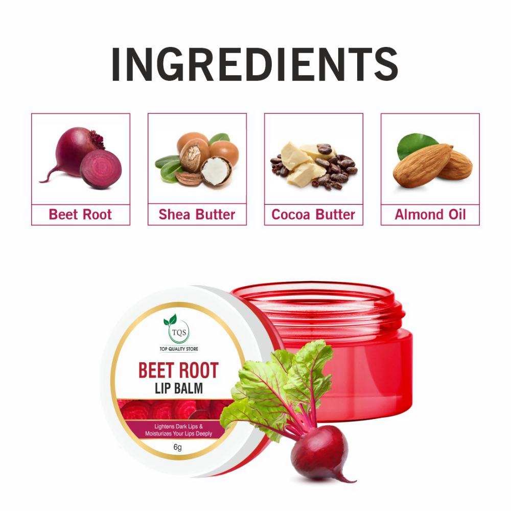 TQS Beet Root Lip Balm | Grocsy