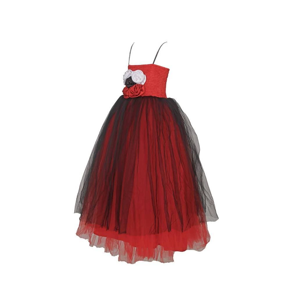 Asmaani Baby Girl Maroon Color Designer Frock (AS-DRESS-220252) | Grocsy