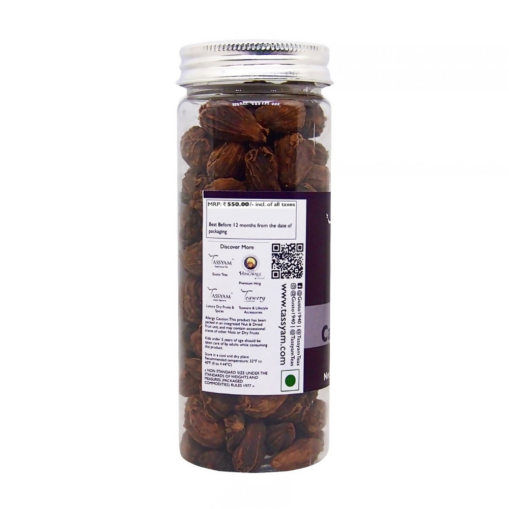 Tassyam Organics Black Cardamom | Grocsy