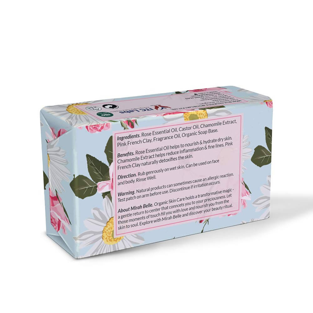 Mirah Belle Rose Chamomile Softening Soap | Grocsy