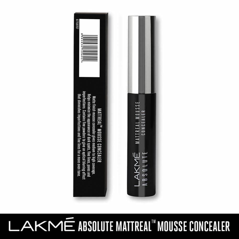 Lakme Absolute Mattereal Mousse Concealer - Toffee | Grocsy