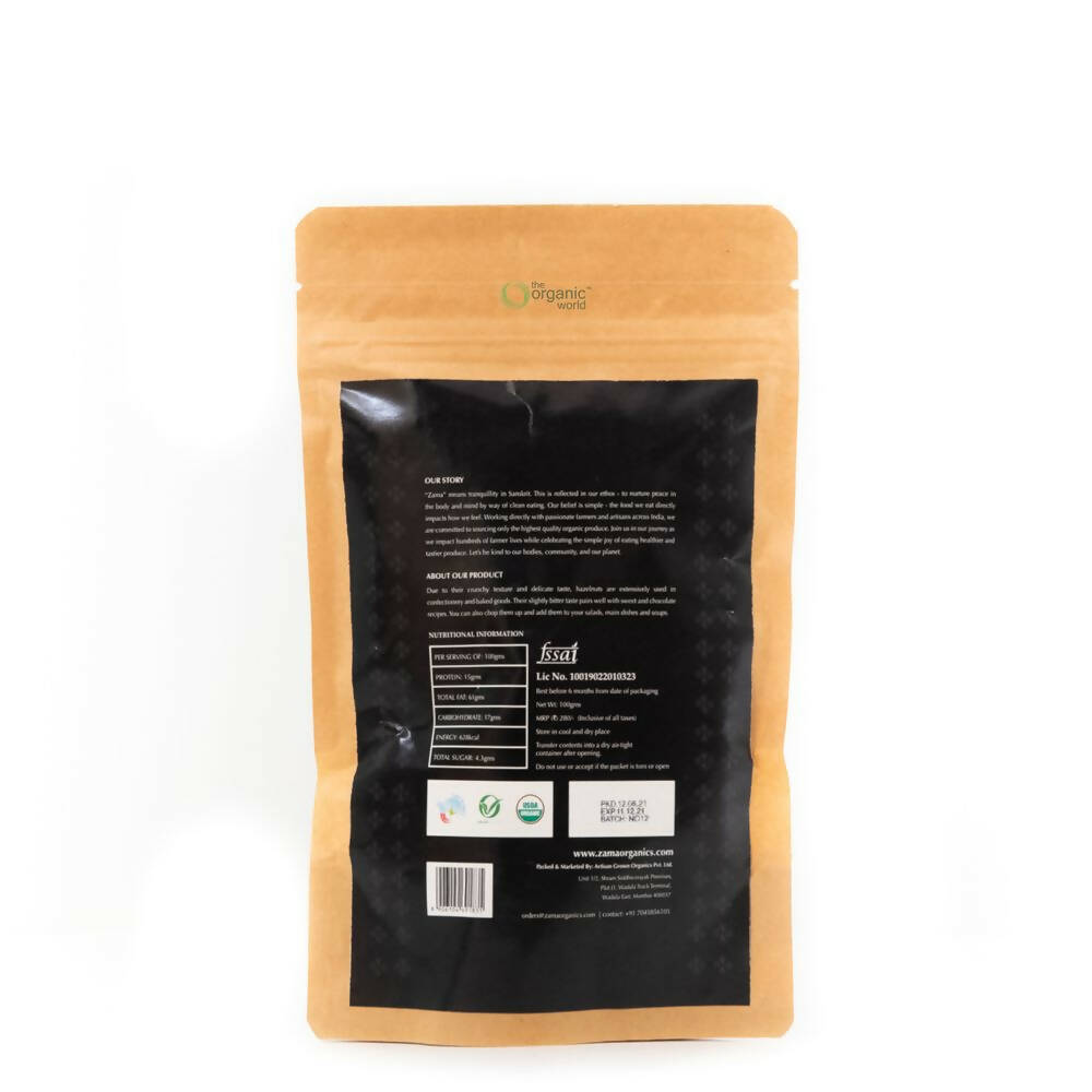 Zama Organics Hazelnuts | Grocsy