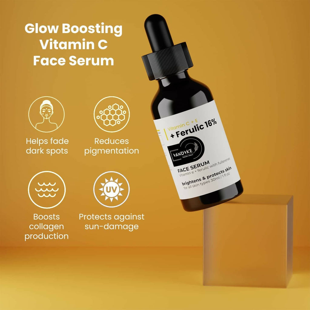 Vandyke Vitamin C + E + Ferulic 16% Face Serum | Grocsy