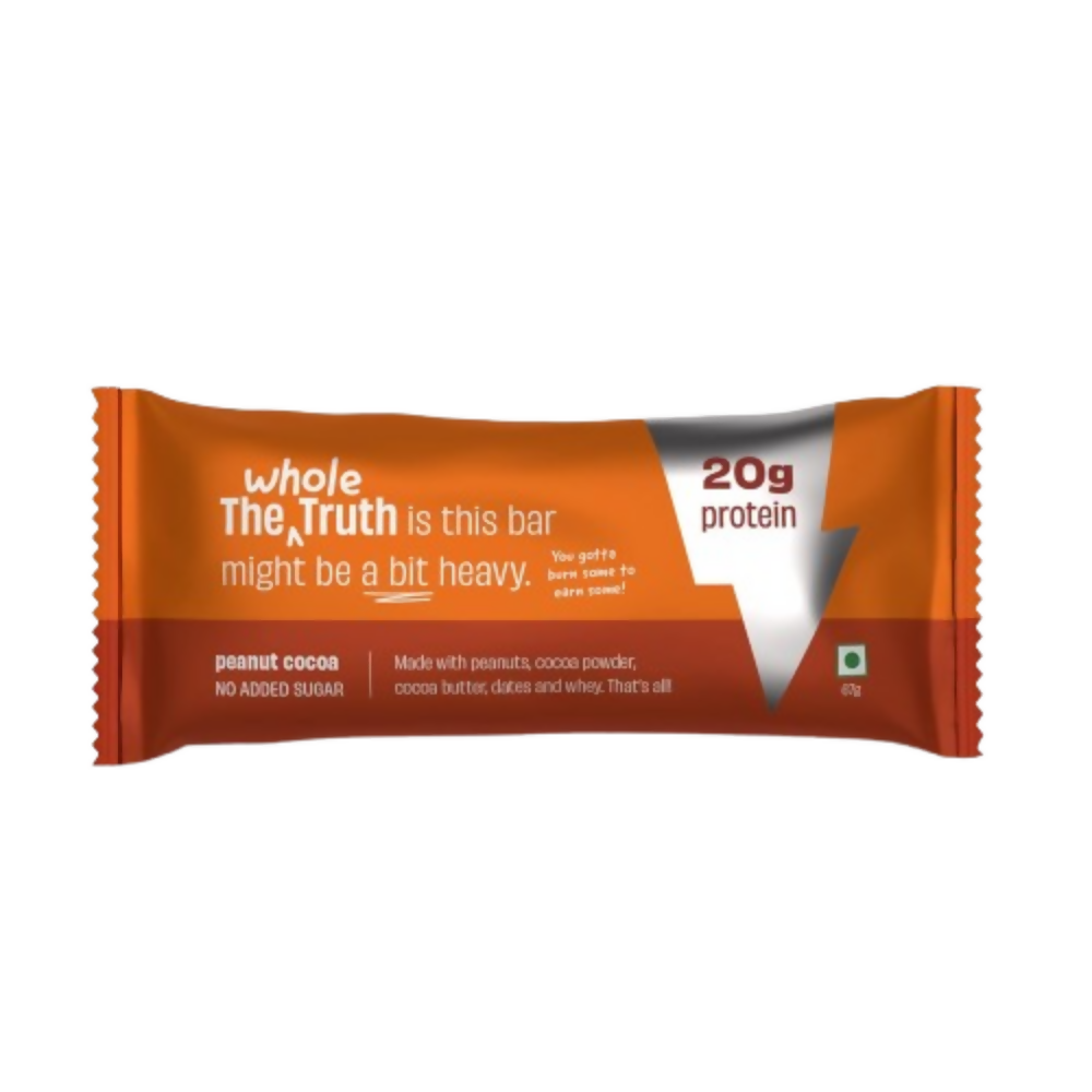 The Whole Truth High Protein Peanut Cocoa Protein Bar | Grocsy