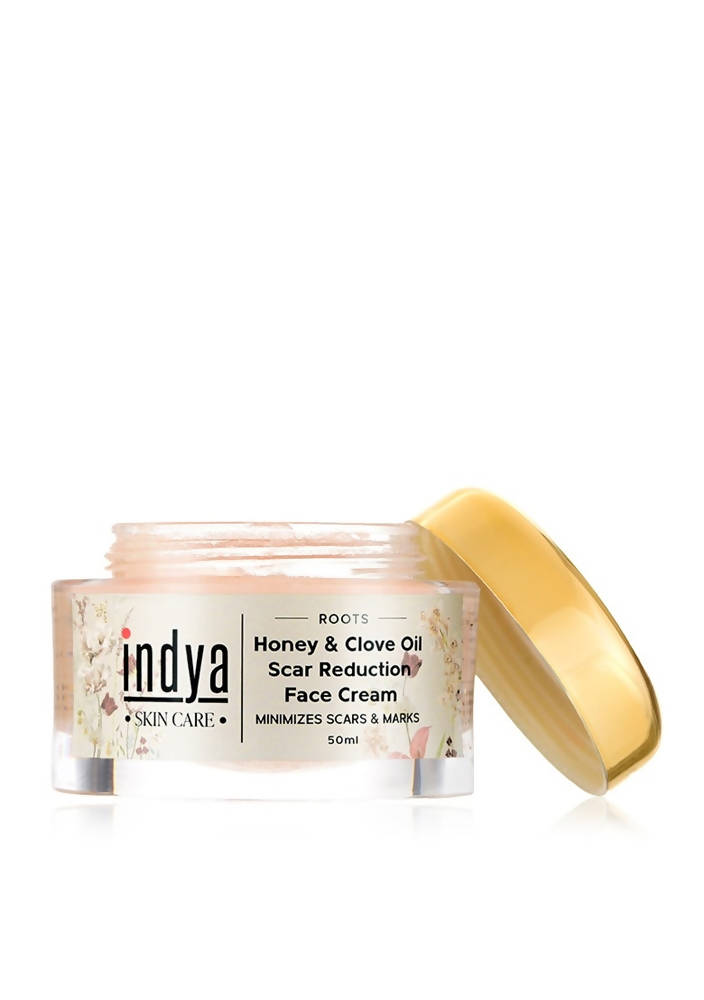 Indya Honey & Clove Oil Scar Reduction Face Cream | Grocsy