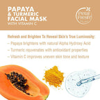 Petal Fresh Brightening Papaya & Turmeric Facial Mask | Grocsy