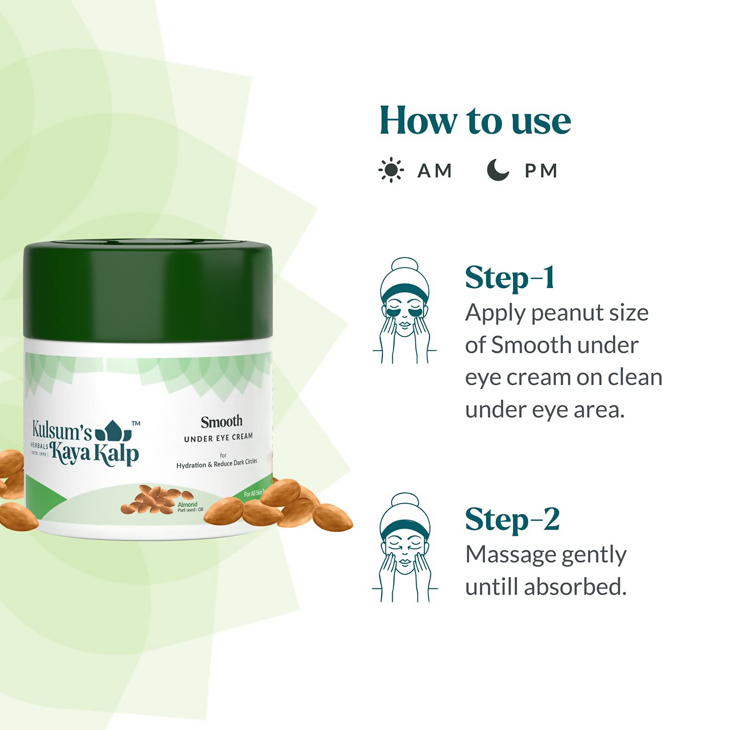 Kulsum's Kaya Kalp Smooth Under Eye Cream | Grocsy
